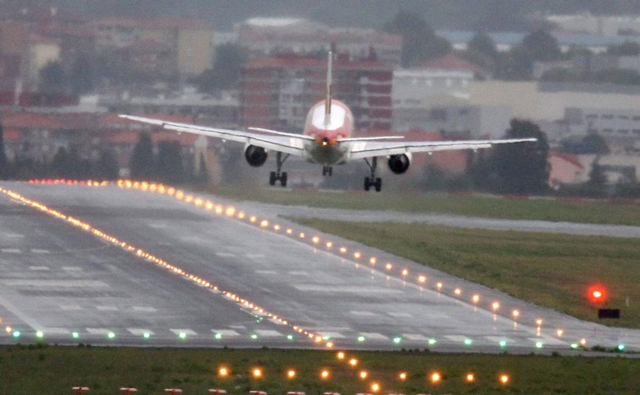 Aeropuerto de Loiu. 