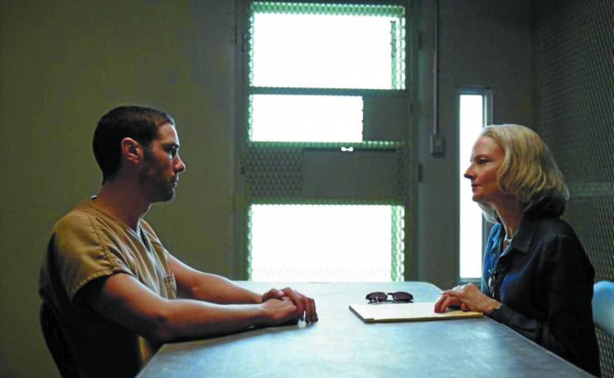 Los actores Tahar Rahim y Jodie Foster, frente a frente. 