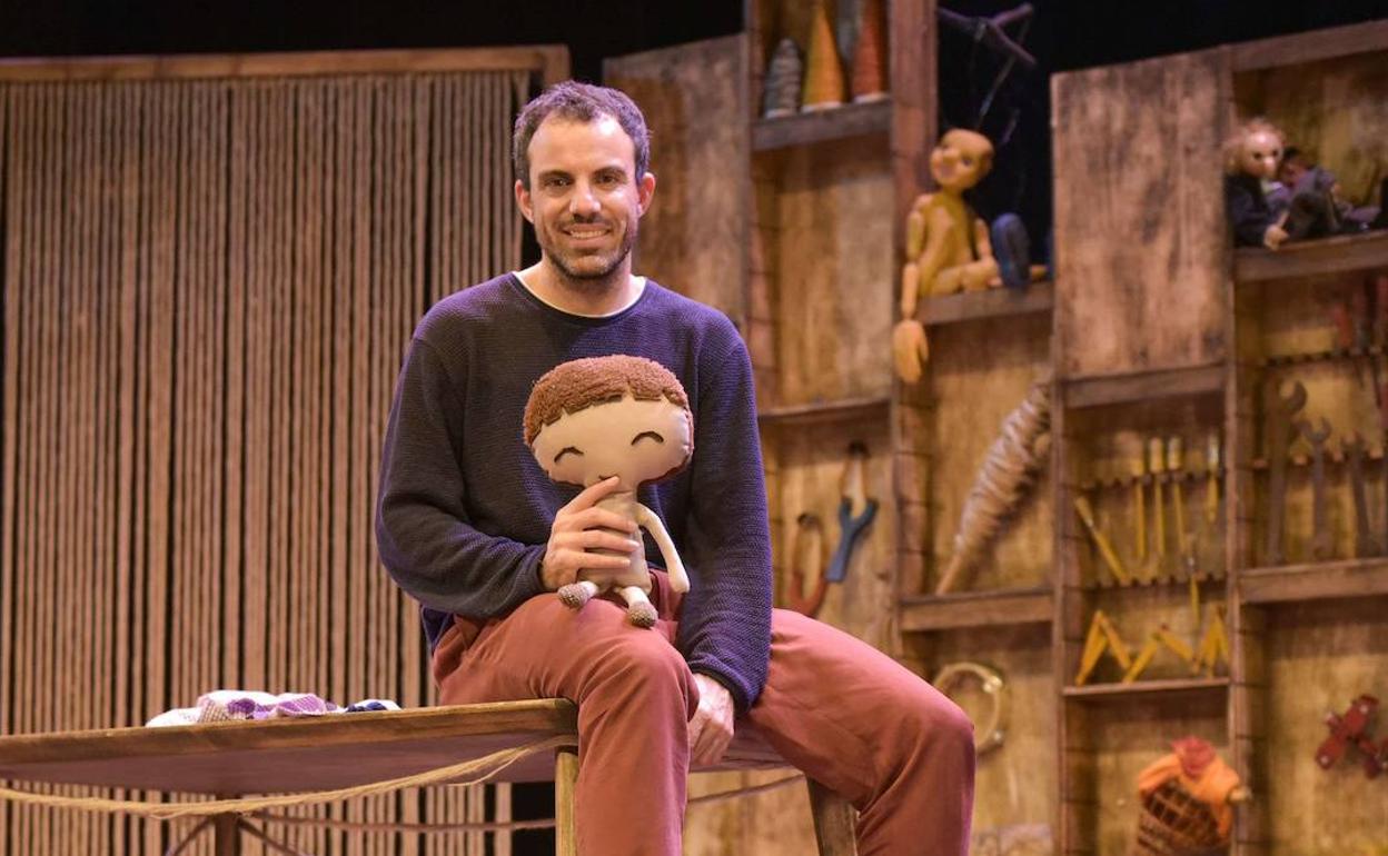 Kepa Errasti, artxiboko argazkian. 