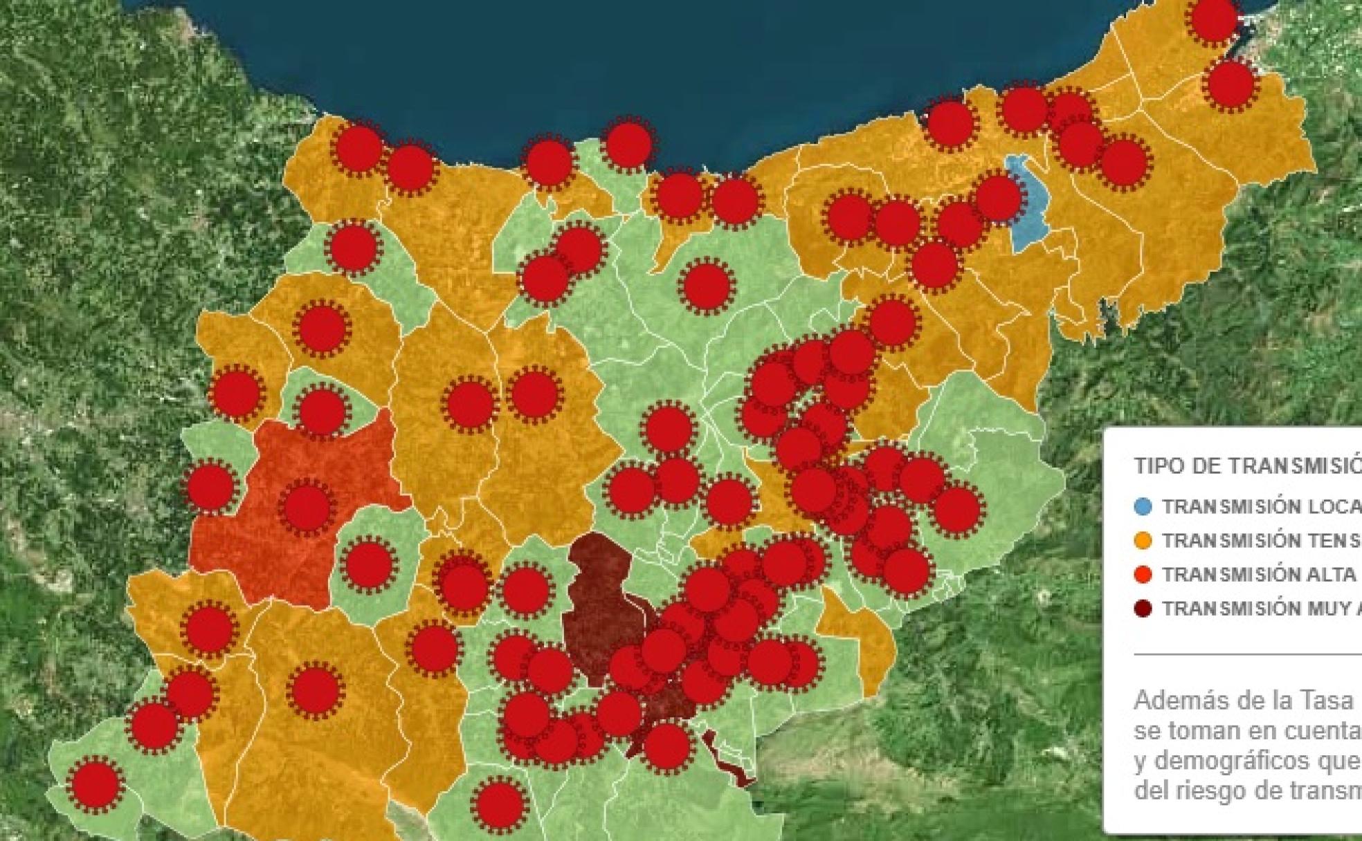 Coronavirus Gipuzkoa: Ordizia cae a la zona roja