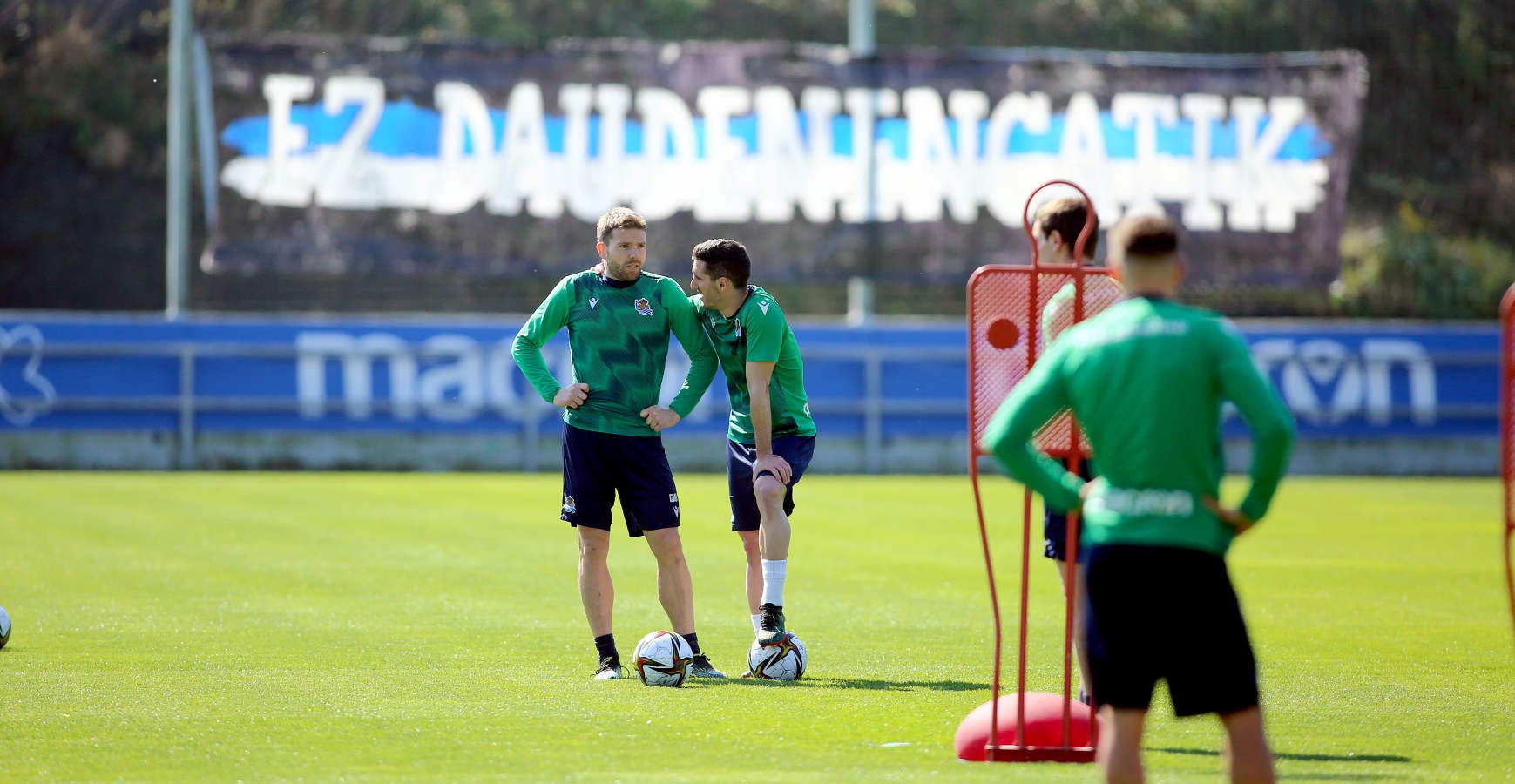El cuadro txuri-urdin ha retomado este miércoles los entrenamientos tras la abultada derrota del pasado domingo ante el Barcelona.
