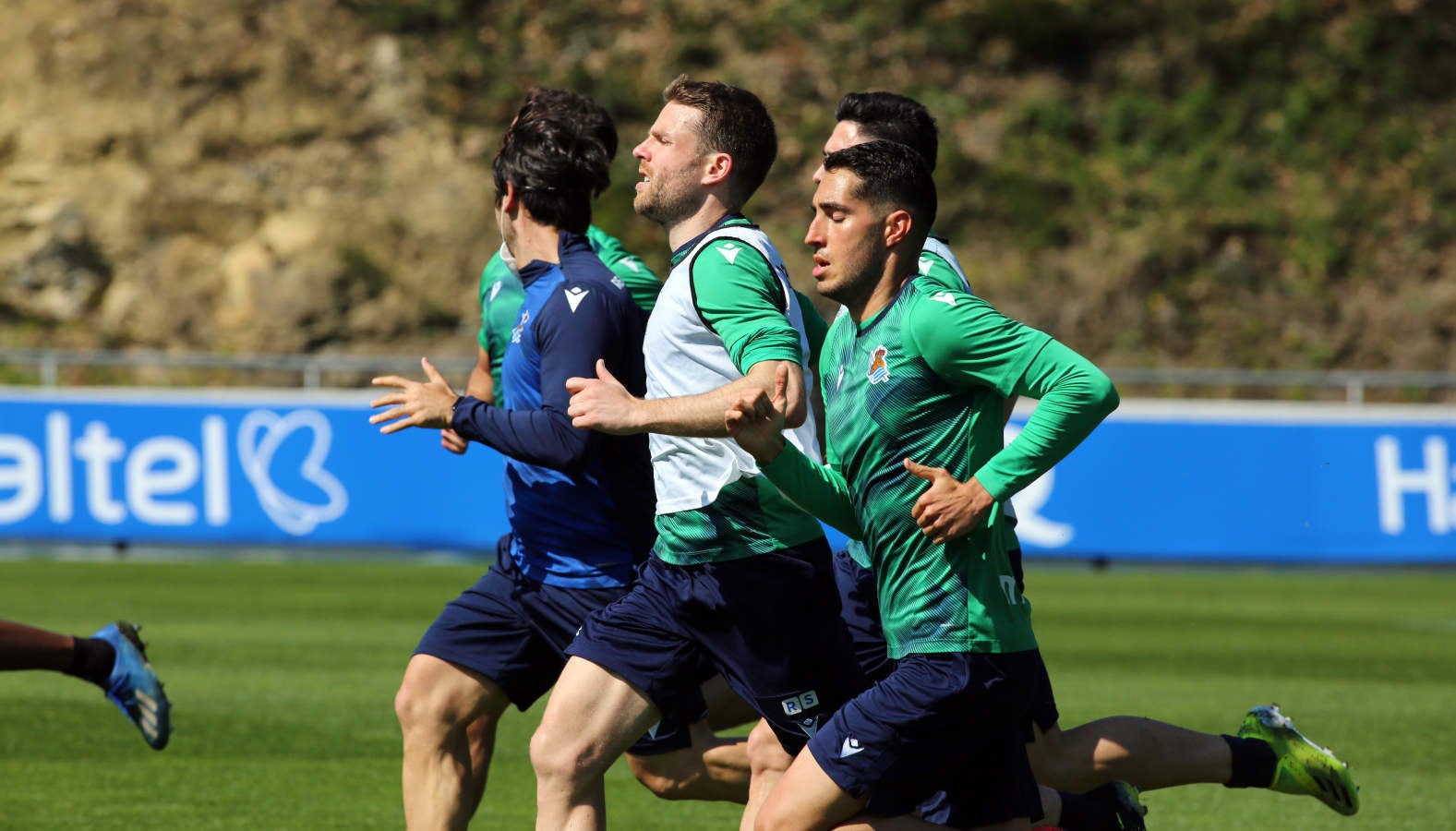 El cuadro txuri-urdin ha retomado este miércoles los entrenamientos tras la abultada derrota del pasado domingo ante el Barcelona.