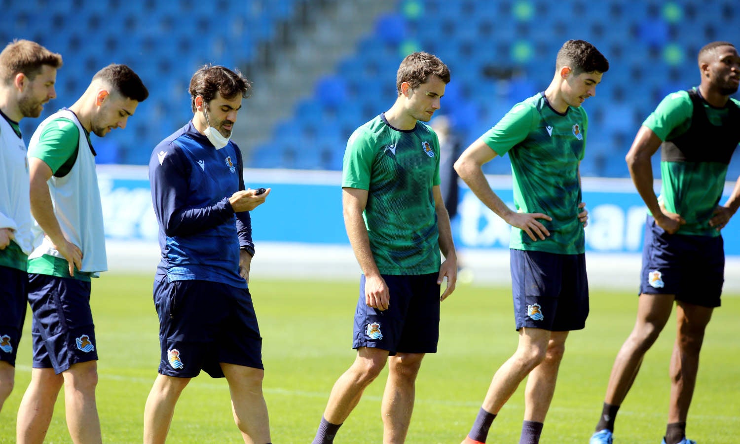 El cuadro txuri-urdin ha retomado este miércoles los entrenamientos tras la abultada derrota del pasado domingo ante el Barcelona.
