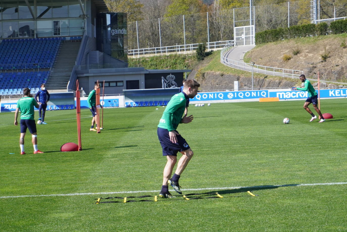 El cuadro txuri-urdin ha retomado este miércoles los entrenamientos tras la abultada derrota del pasado domingo ante el Barcelona.
