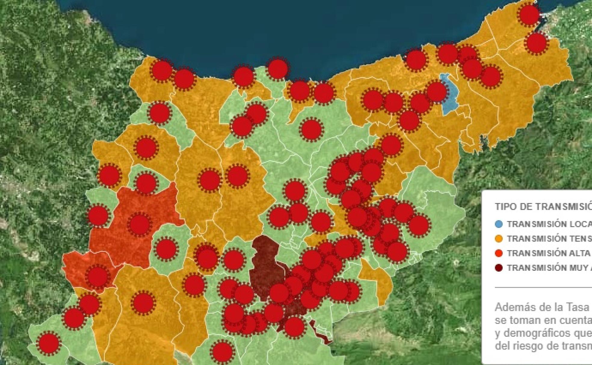 Coronavirus: La incidencia del virus en Gipuzkoa crece una jornada más