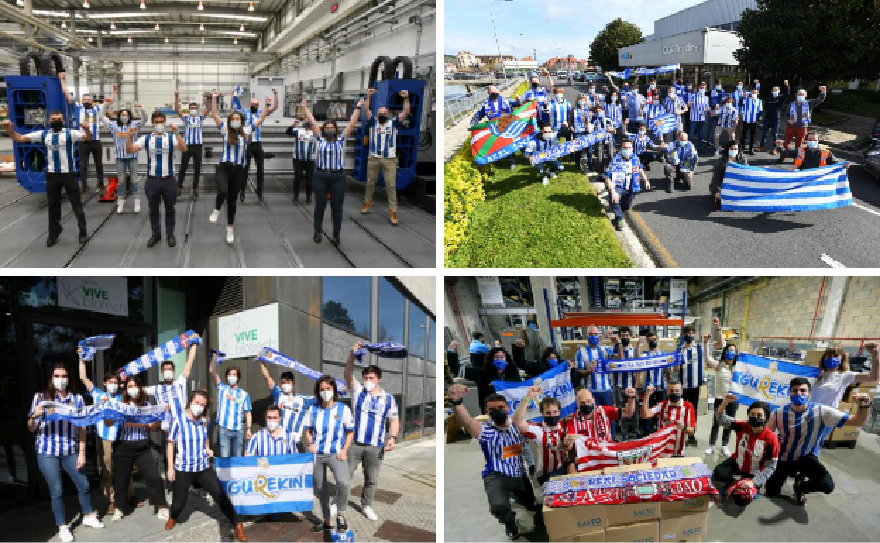 Final de Copa: La gran fusión de las empresas guipuzcoanas para levantar la Copa en la final entre la Real Sociedad y el Athletic