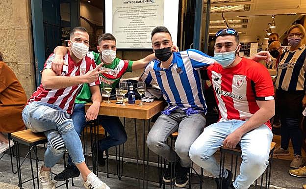 Ambiente en la Parte Vieja.