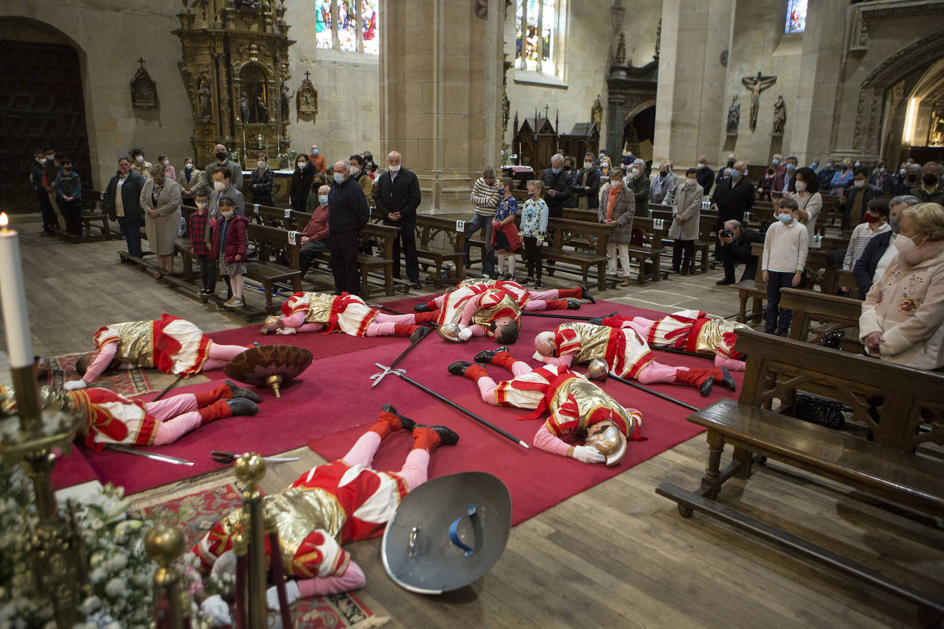 Fotos: Caída de los romanos en Hondarribia