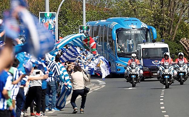 Copa del Rey: La Real Sociedad agradece el comportamiento de la afición