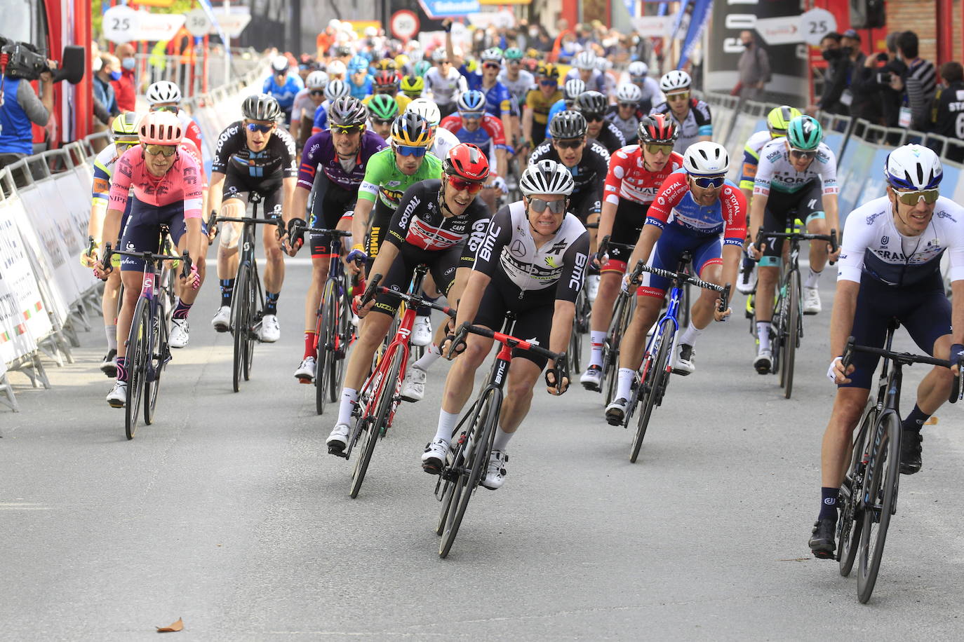 El recorrido entre Hondarribia y Ondarroa podría permitir la primera llegada al sprint de la carrera. 