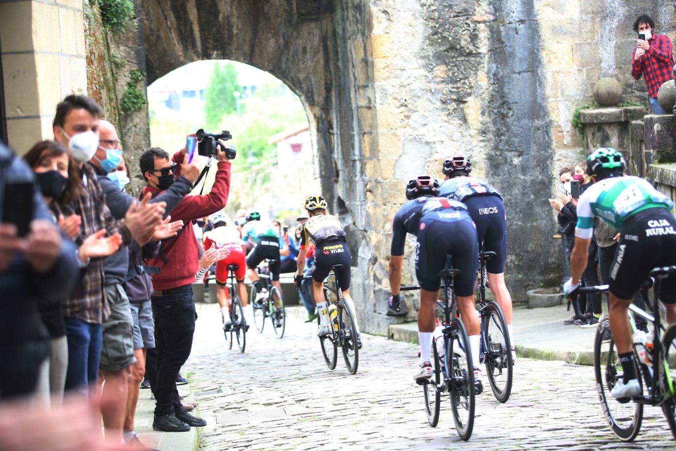 El recorrido entre Hondarribia y Ondarroa podría permitir la primera llegada al sprint de la carrera. 
