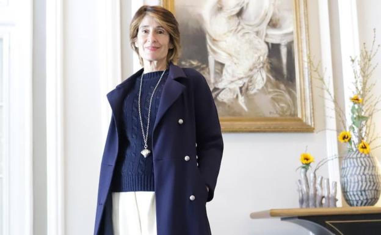 Margarita Ruyra de Andrade con un 'total look' de ES Fascinante.