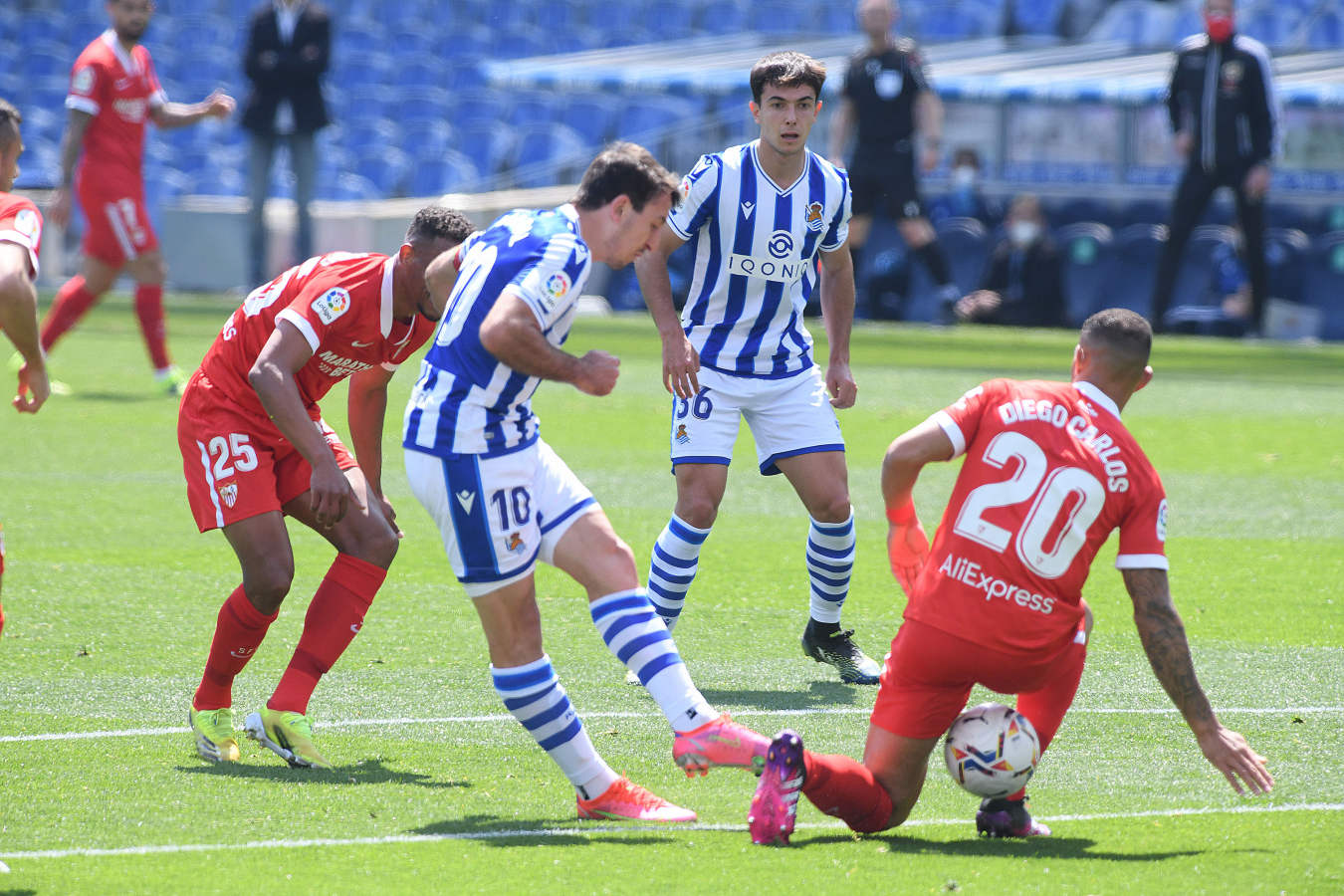 Fotos: Las mejores imágenes del Real Sociedad - Sevilla