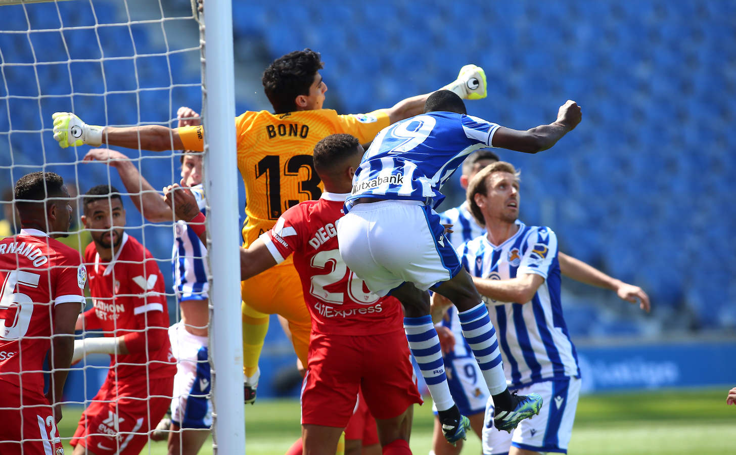 Fotos: Las mejores imágenes del Real Sociedad - Sevilla