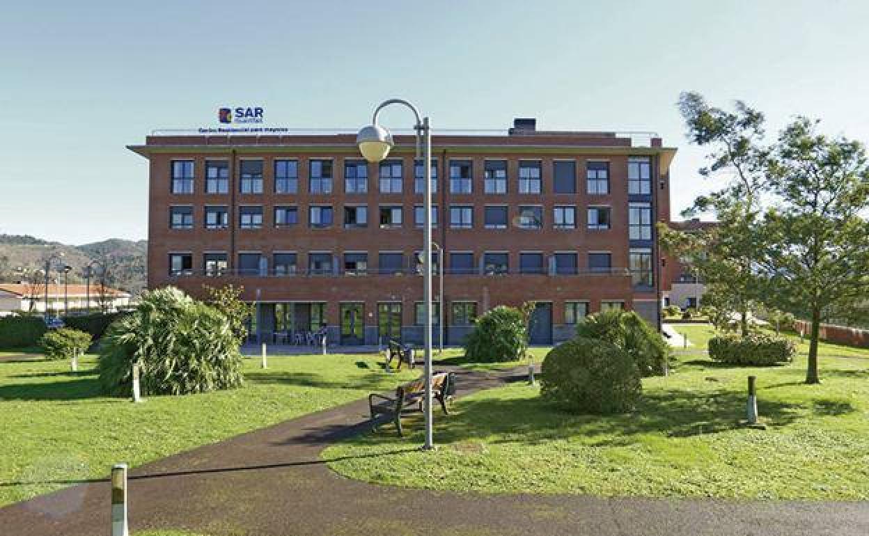 Exterior de la residencia Berra, en Donostia.