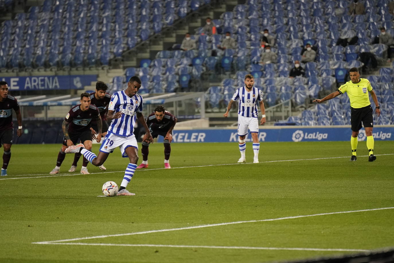 Las mejores imágenes del Real Sociedad - Celta