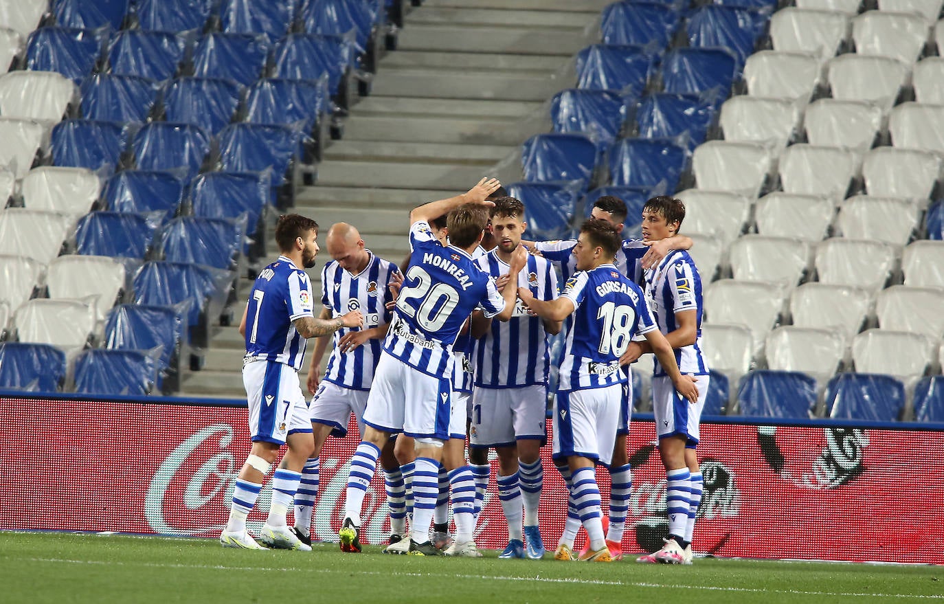 Las mejores imágenes del Real Sociedad - Celta