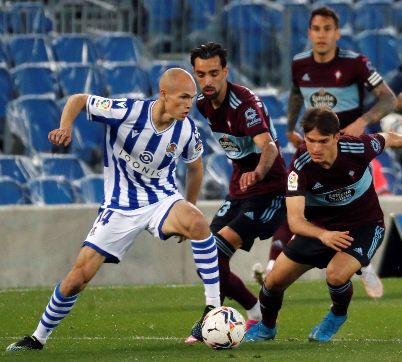 Las mejores imágenes del Real Sociedad - Celta