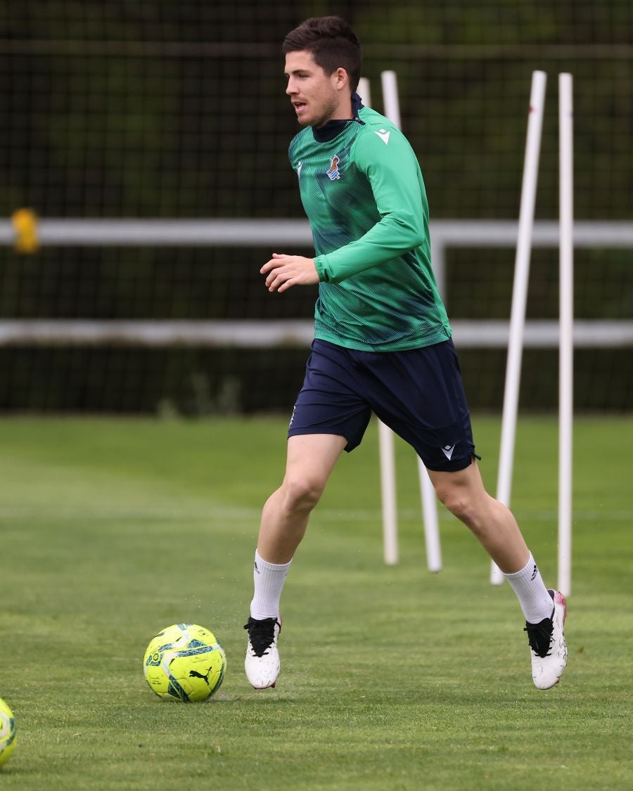 Fotos: Última sesión en Zubieta antes del derbi guipuzcoano