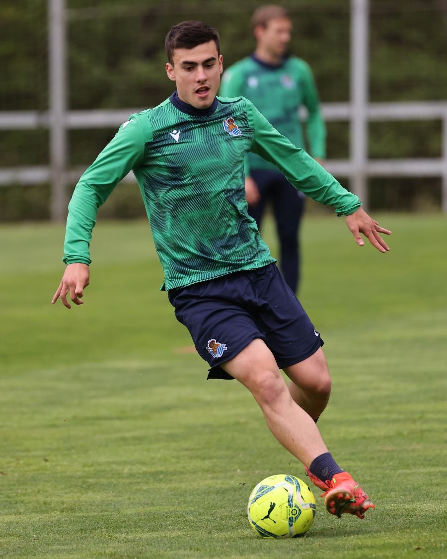 Fotos: Última sesión en Zubieta antes del derbi guipuzcoano