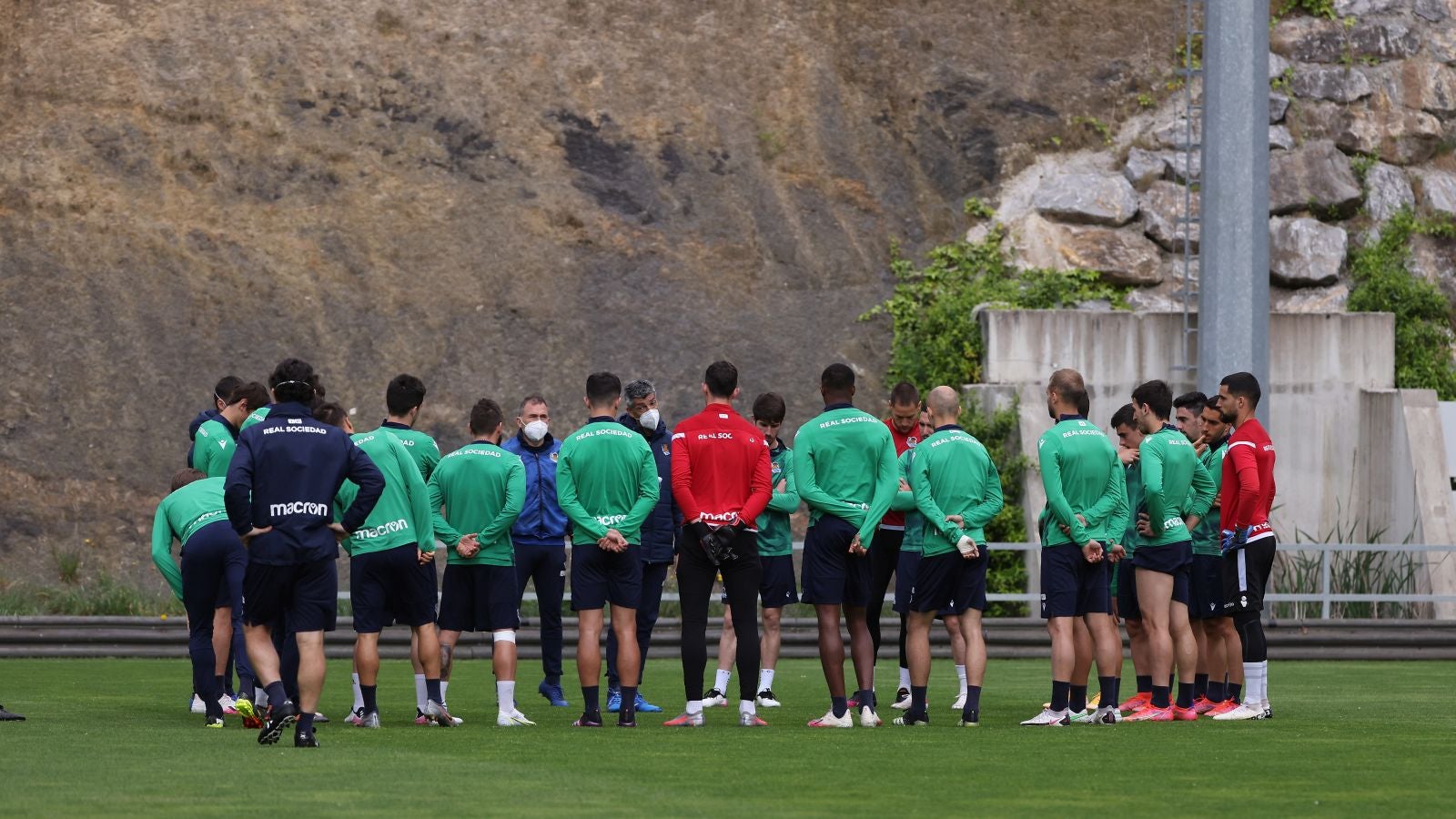 Fotos: Última sesión en Zubieta antes del derbi guipuzcoano