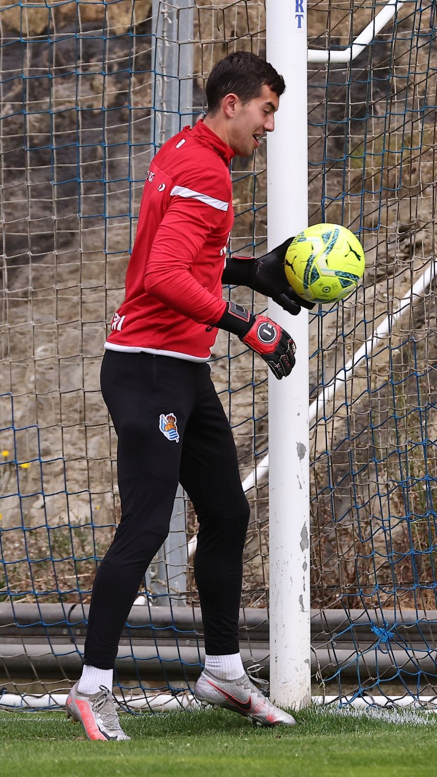 Fotos: Última sesión en Zubieta antes del derbi guipuzcoano