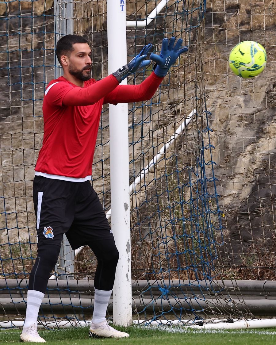 Fotos: Última sesión en Zubieta antes del derbi guipuzcoano