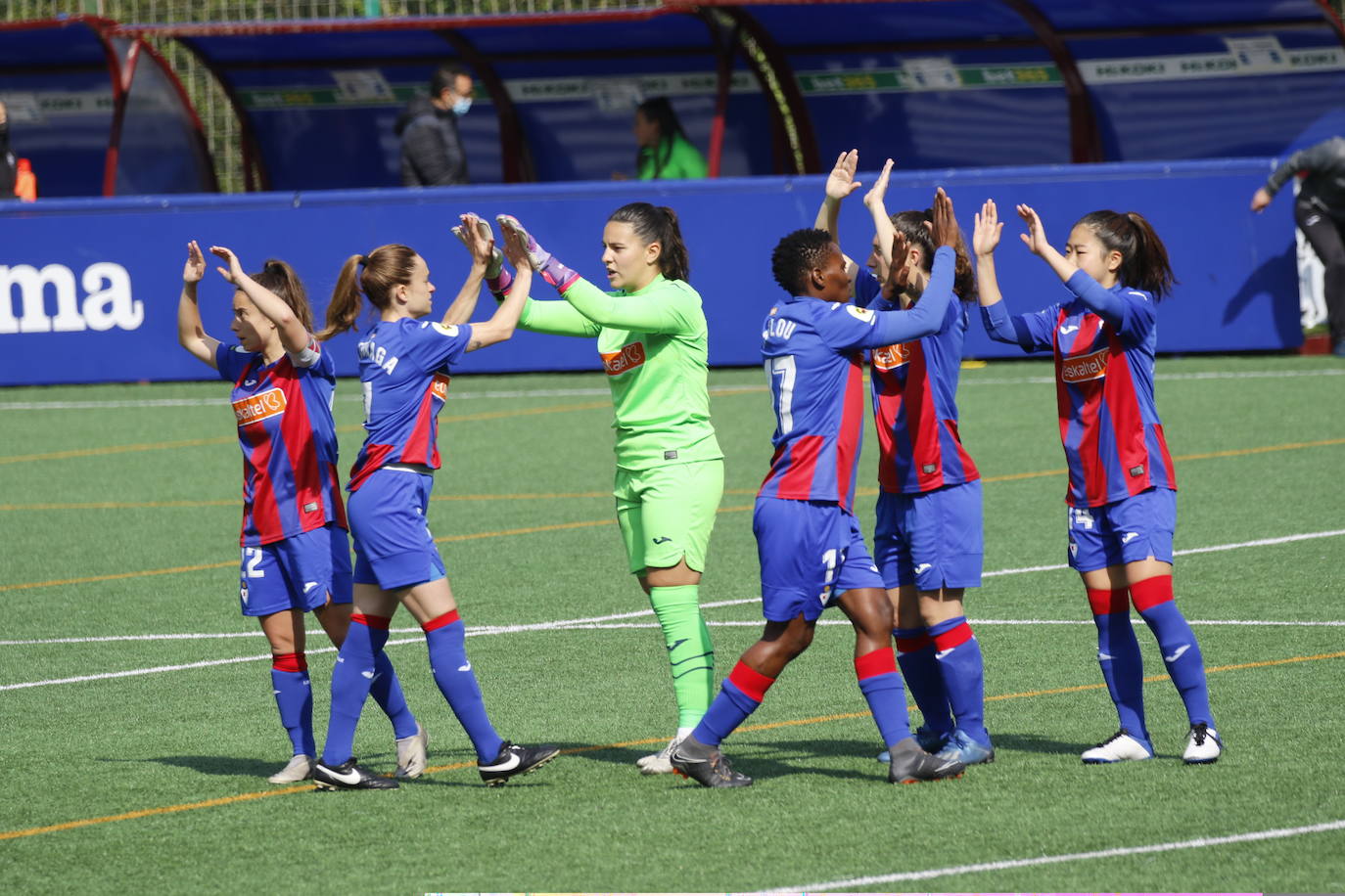 Jimena y Gantxegi han sido las goleadoras armeras. 