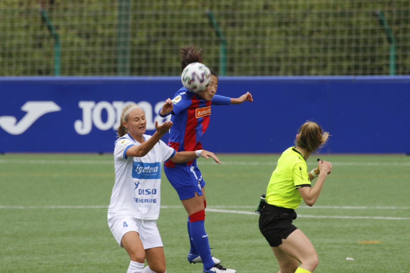 Jimena y Gantxegi han sido las goleadoras armeras. 