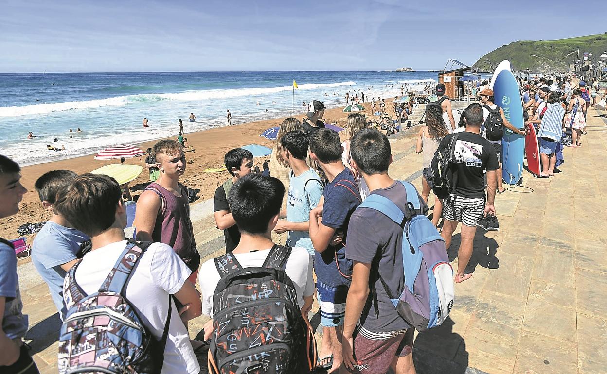 Gipuzkoa reforzará el control de aforos en las playas este verano con más cámaras
