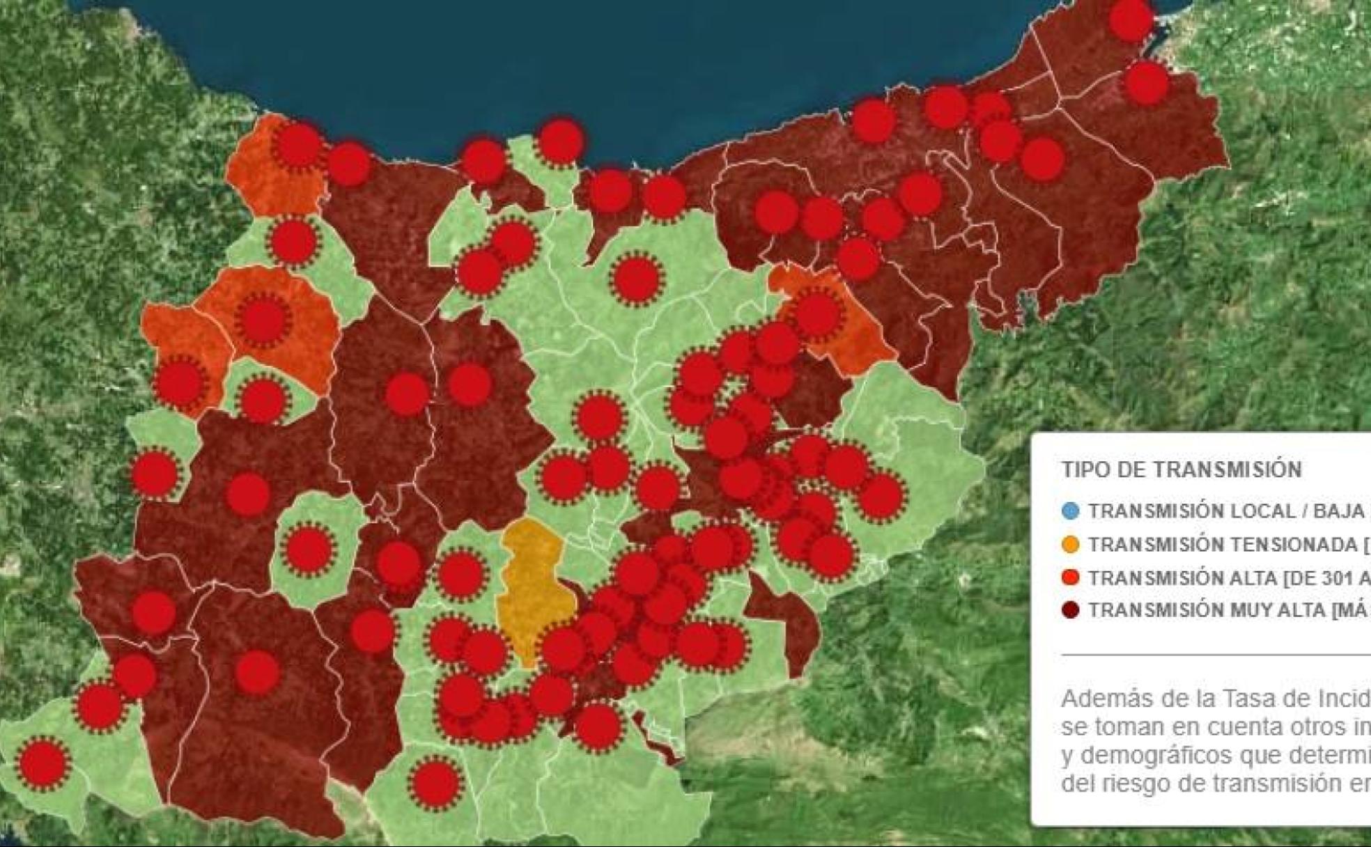 Coronavirus: Eibar, Andoain y Mutriku salen de la zona roja