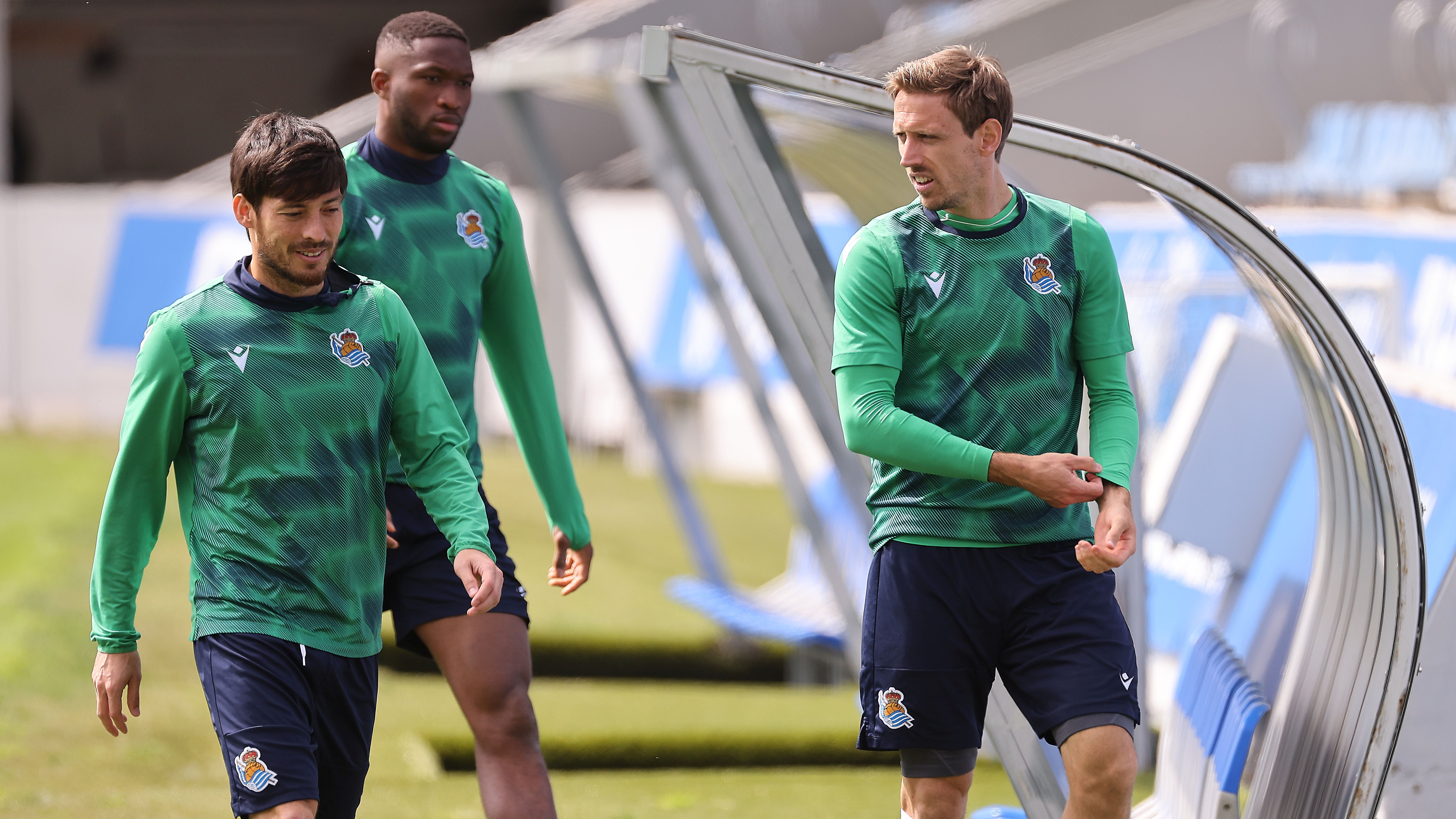 Fotos: Las mejores imágenes del entrenamiento de la Real Sociedad