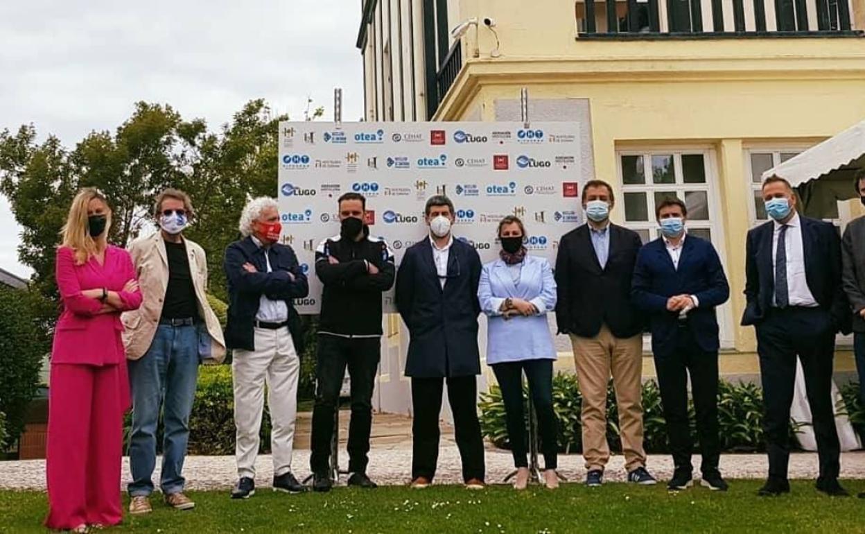 Los representantes de la plataforma 'La Fuerza del Norte' se han reunido en Santander.