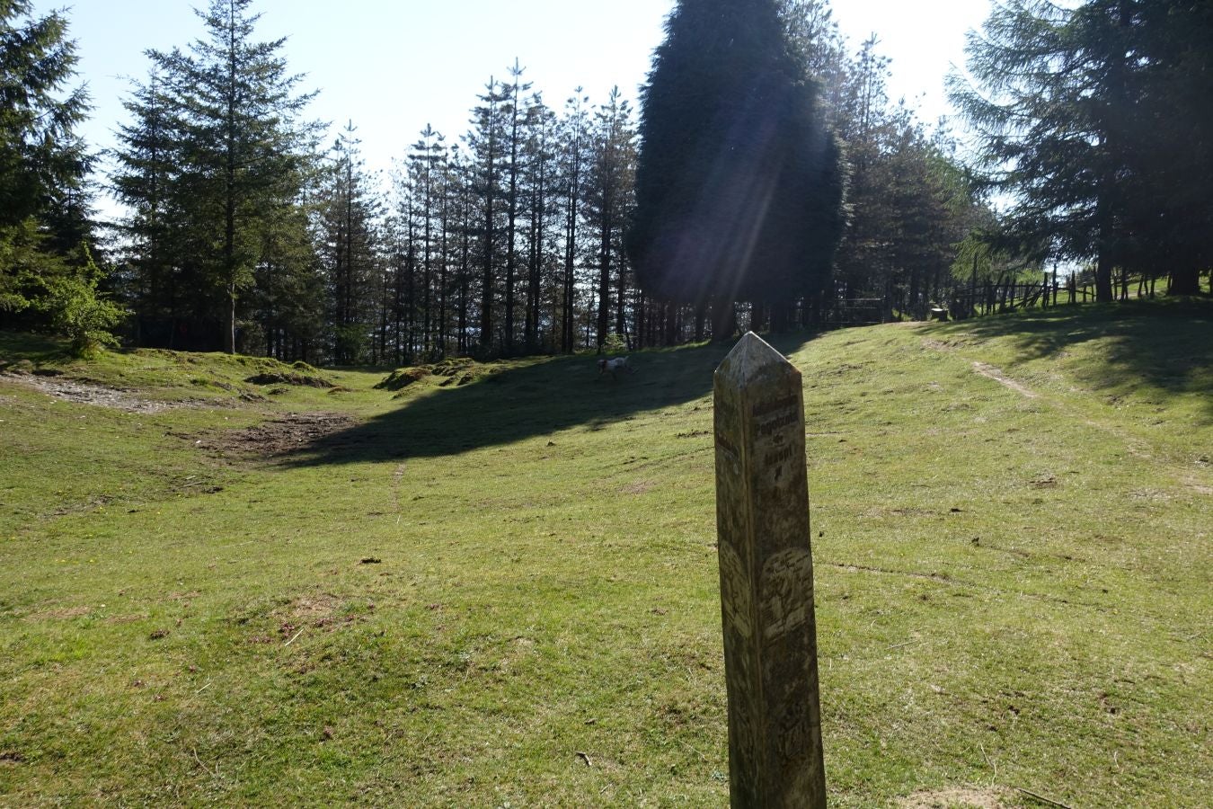 La cima del Alto Urola muestra algunas de las principales montañas de Gipuzkoa, llegando a Navarra