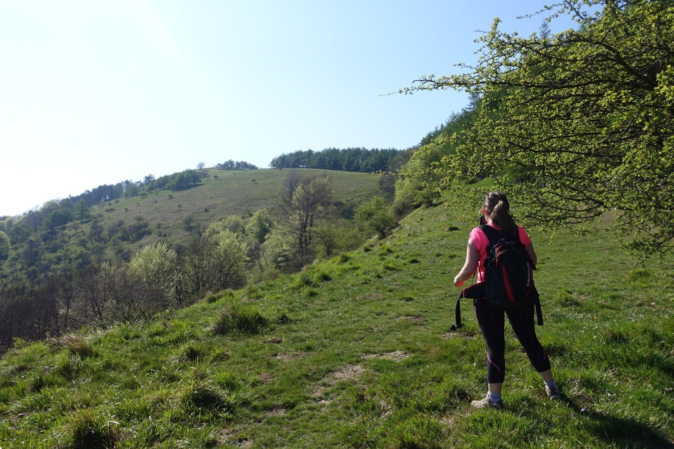 La cima del Alto Urola muestra algunas de las principales montañas de Gipuzkoa, llegando a Navarra