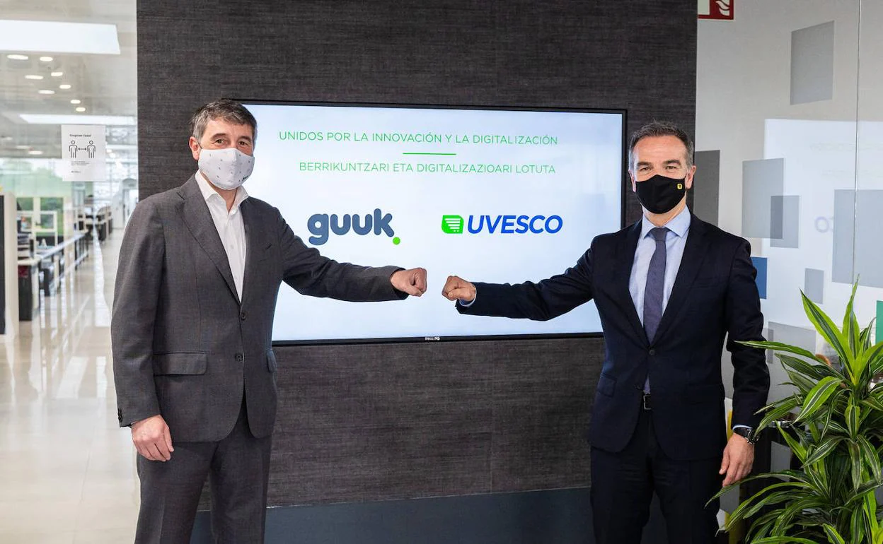 Grupo Uvesco y Guuk se unen para avanzar en la transformación digital de  los supermercados | El Diario Vasco