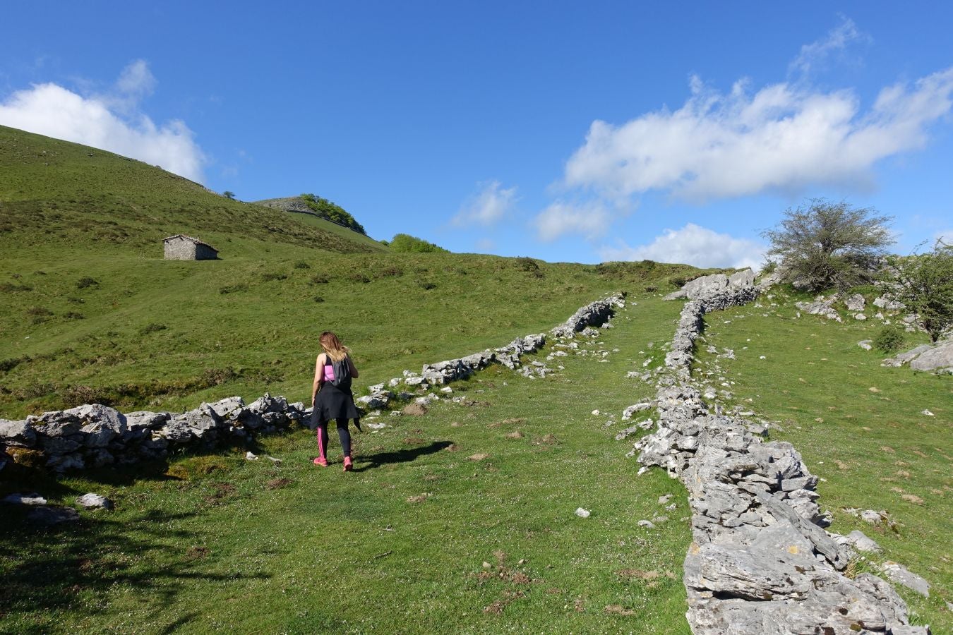 Cima discreta que se mantiene a la sombra de Hernio, entre el mar, el camino de Santiago y la venta en que descansó el gran patrón