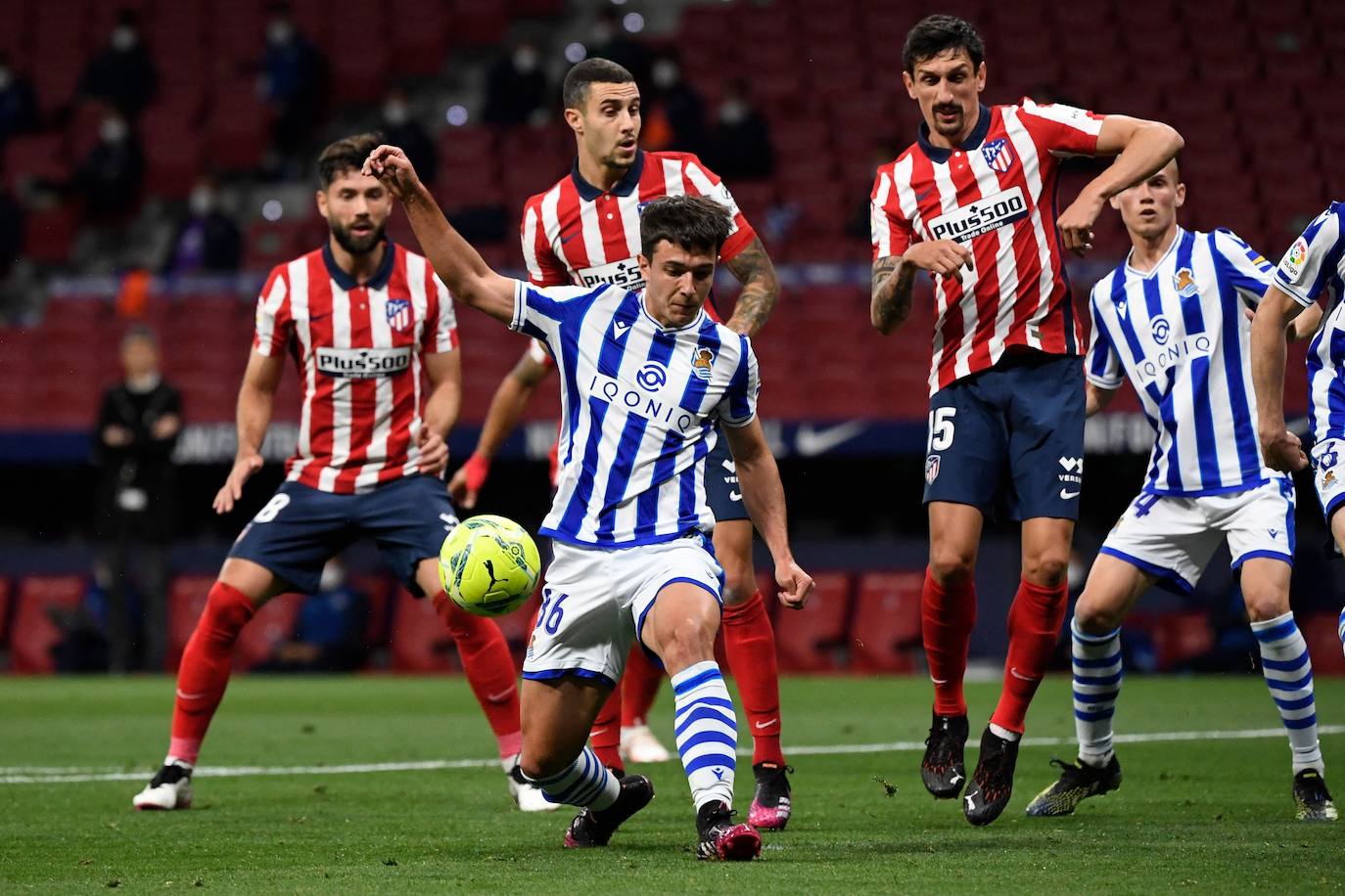 Fotos: Las mejores imágenes del Atlético - Real Sociedad