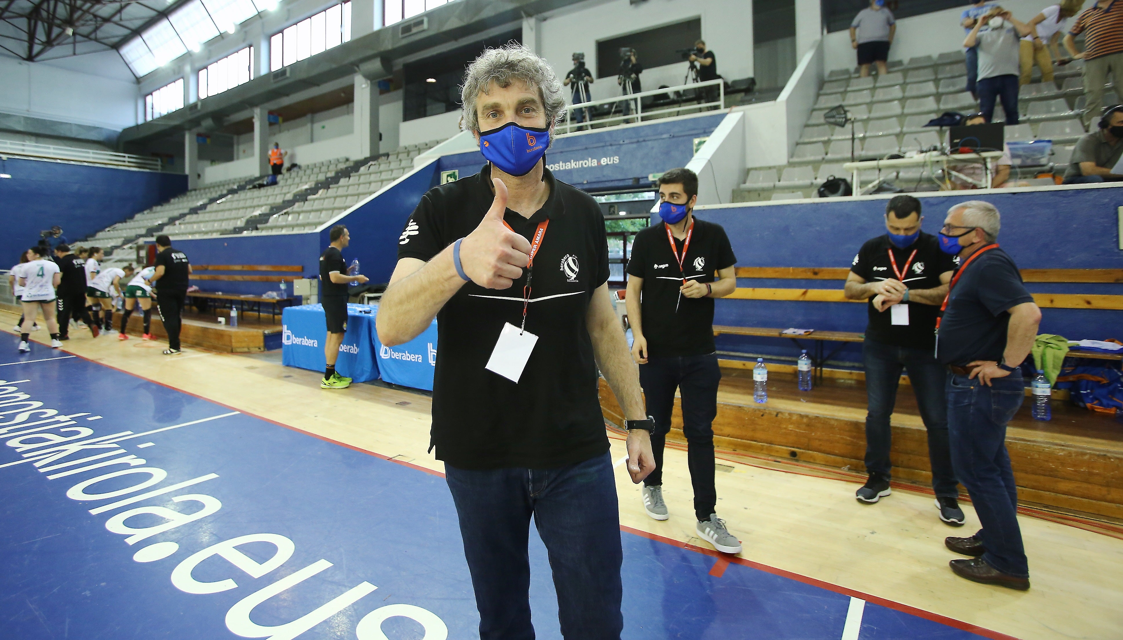 Imanol Álvarez, técnico del Super Amara Bera Bera.