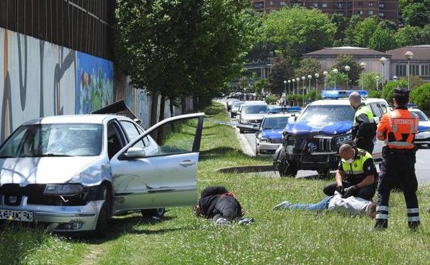 Detenido un conductor tras una persecución de 12 kilómetros entre Bilbao y Sestao