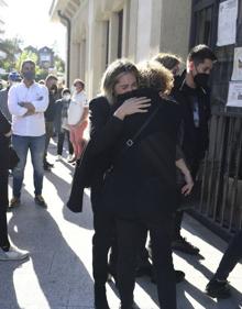 Imagen secundaria 2 - Derrumbe en el vertedero de Zaldibar:  Zalla despide a Joaquín Beltrán: «En Zaldibar han quedado sepultadas muchas cosas. Pero no él»