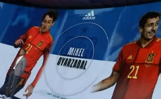 Mikel Oyarzabal, a la Eurocopa
