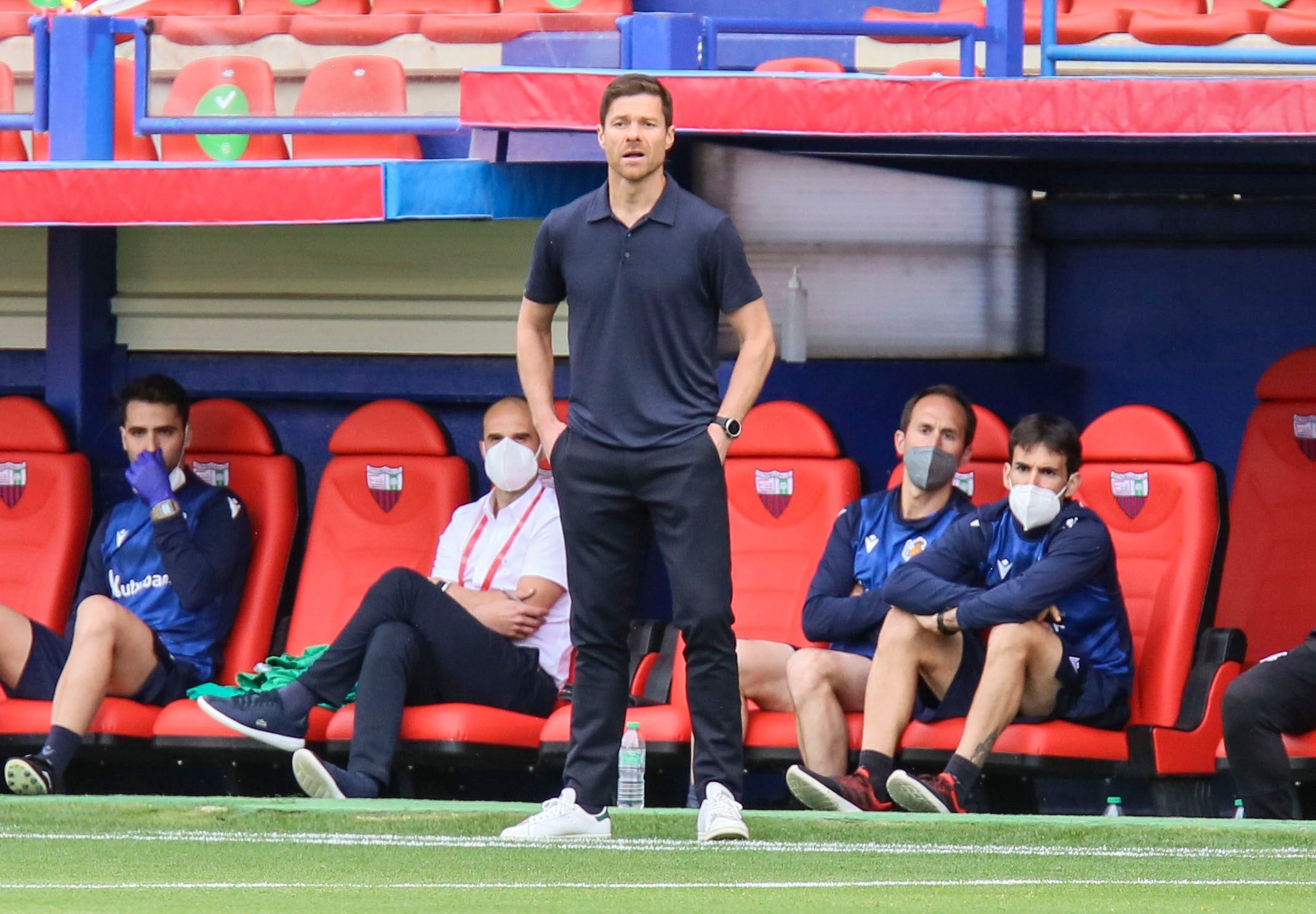 Xabi Alonso, entrenador del Sanse.