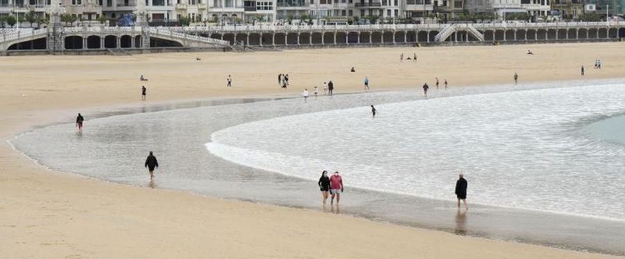 Preparando la temporada de playas. 