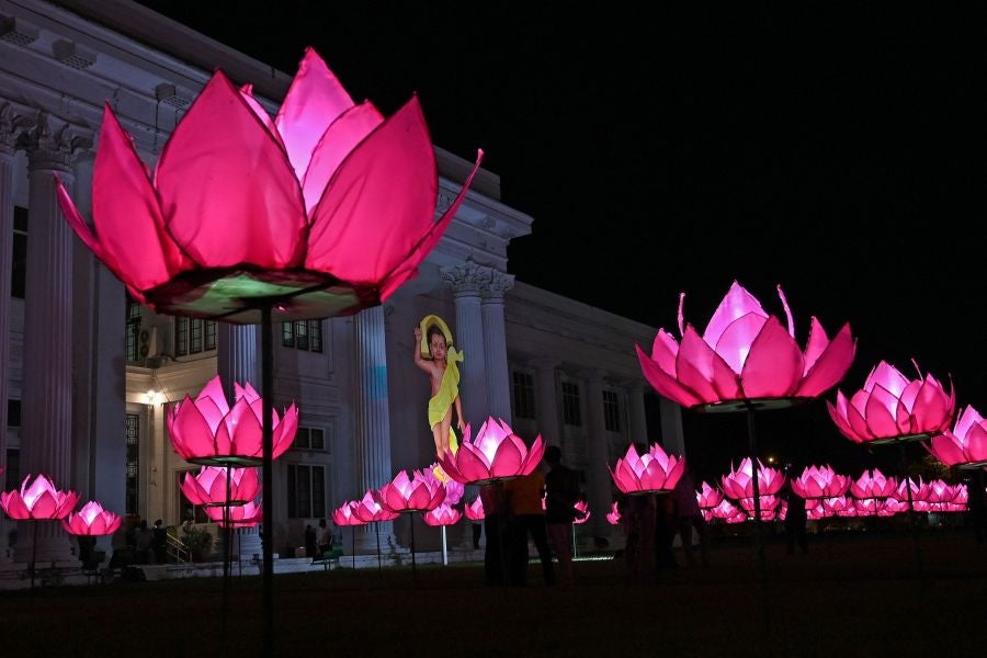 Fotos: Luces para Buda