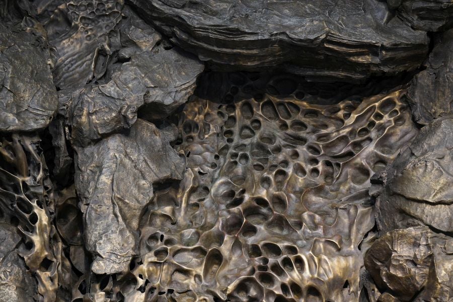 Fotos de Hondalea, la obra de Cristina Iglesias en la isla Santa Clara