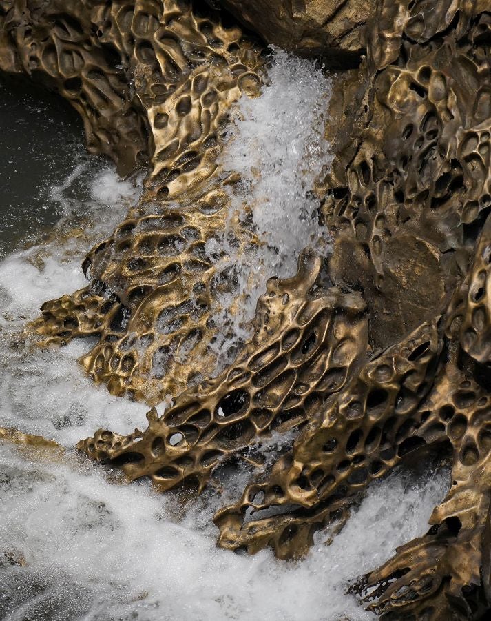 Fotos de Hondalea, la obra de Cristina Iglesias en la isla Santa Clara