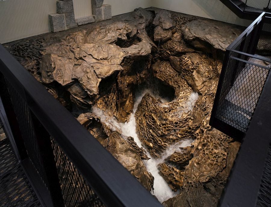 Fotos de Hondalea, la obra de Cristina Iglesias en la isla Santa Clara