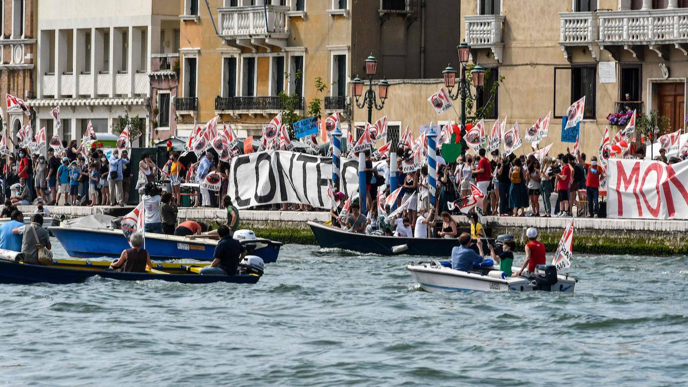 Fotos: Los turistas regresan a Venecia: cruceros, colas y protestas