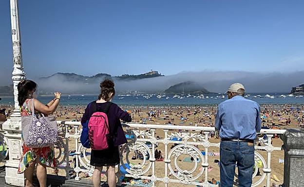 Galería. Las imágenes de la bruma ocultando la isla de Santa Clara 